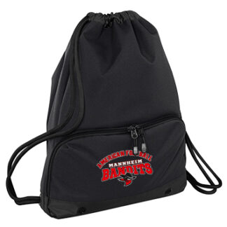 ATHLEISURE GYMSAC SCHWARZ