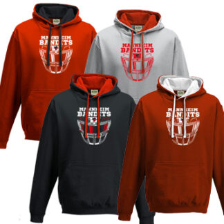 2 TONE HOODIE BALL MASK