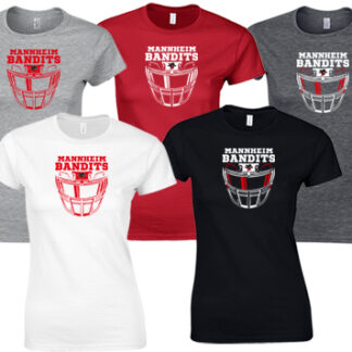 1GILDAN DAMEN T-SHIRT MASK