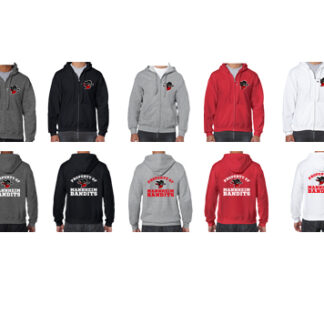 Softstyle® Adult Full Zip Hooded Sweatshirt SF600 PRO